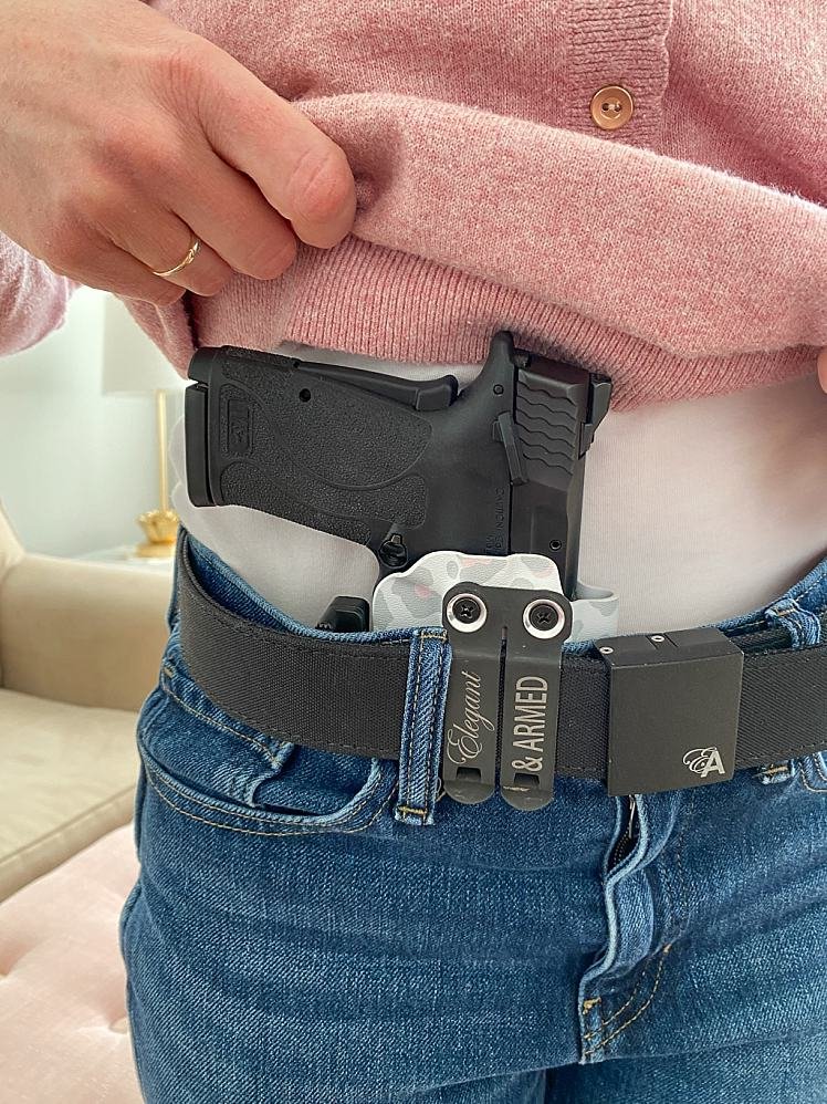 Wild About You (Leopard) - IWB Custom Holster