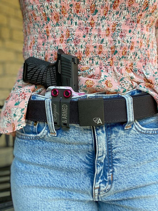 Logo Etched - Concealed Carry Belt