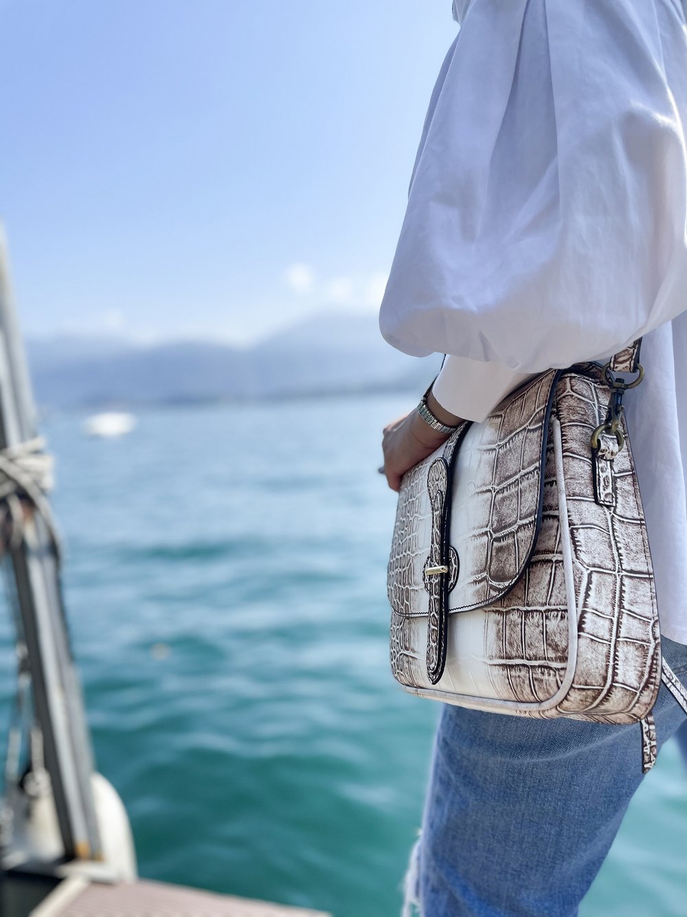 Crocodile Crossbody