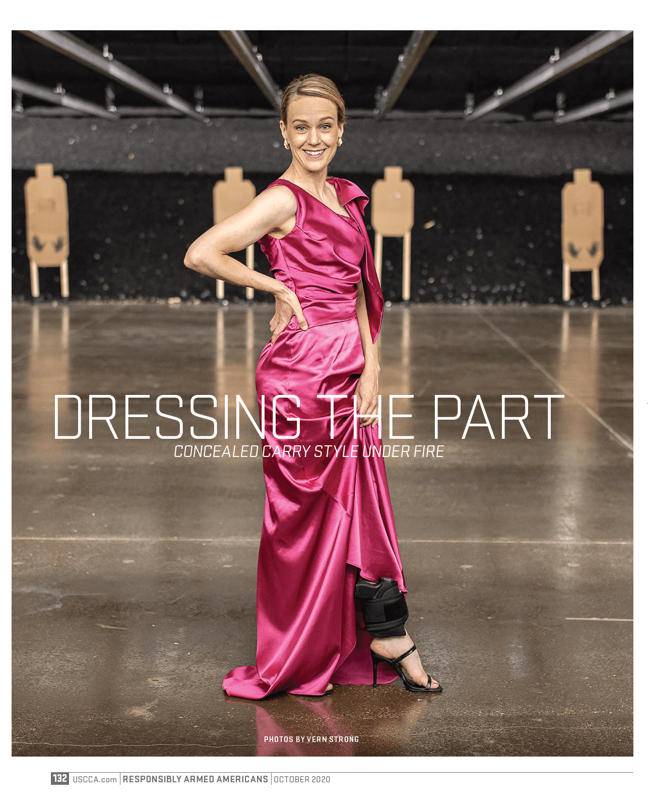 Can A Woman Really Shoot When All Dressed Up?