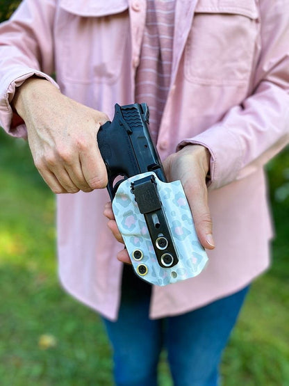 Wild About You (Leopard) - IWB Custom Holster