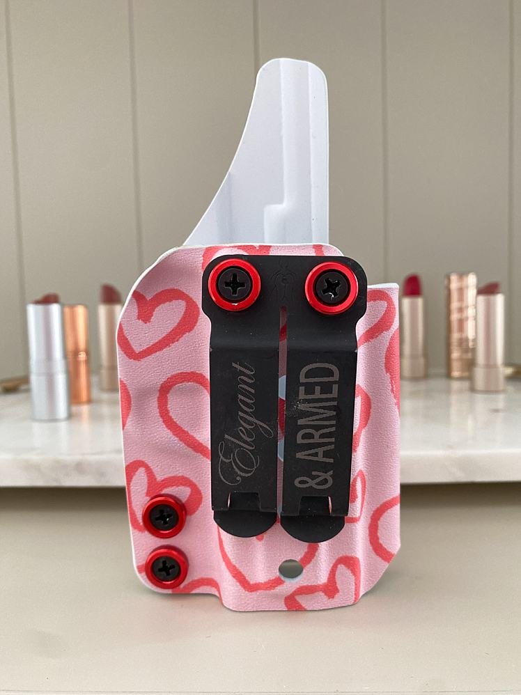 Lipstick Hearts - IWB Custom Holster