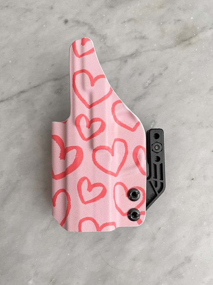Lipstick Hearts - IWB Custom Holster
