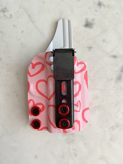 Lipstick Hearts - IWB Custom Holster