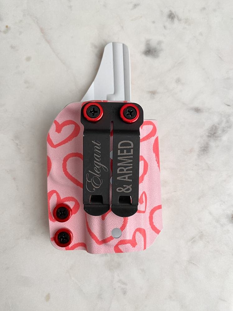 Lipstick Hearts - IWB Custom Holster