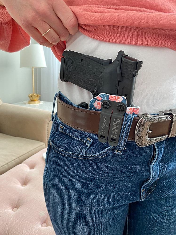 You Are Loved (Roses) - IWB Custom Holster