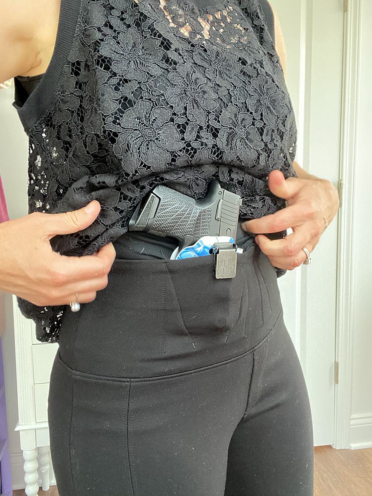 Alexo Athletica Work-It Concealed Carry Pant - Straight Leg