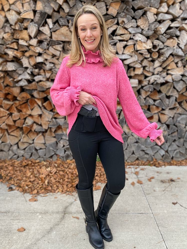 Concealed Carry Leggings - Matte 7/8