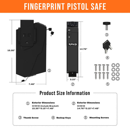 Pivot - Rapid Access Handgun Safe